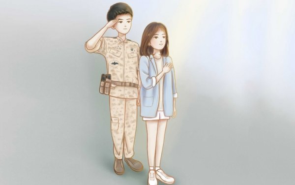 Арт дорамы потомки солнца