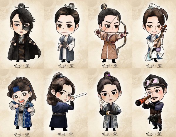 Алые сердца корё Чиби