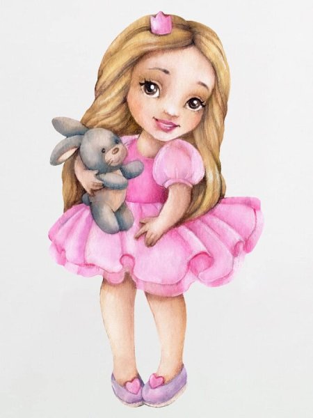 Девочка зайчик