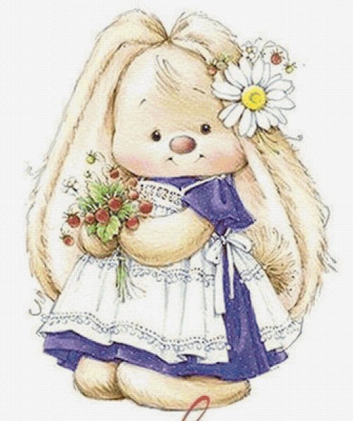 Зайки для скрапбукинга