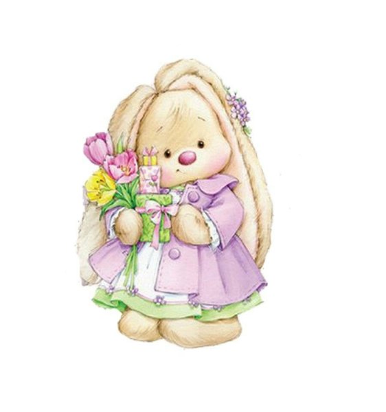 Девочка заяц