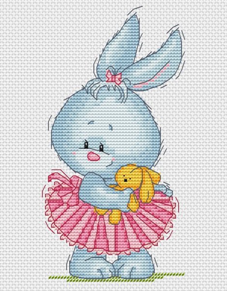 Зайчонок девочка