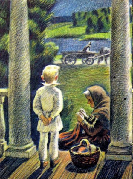 Сон Обломова иллюстрации