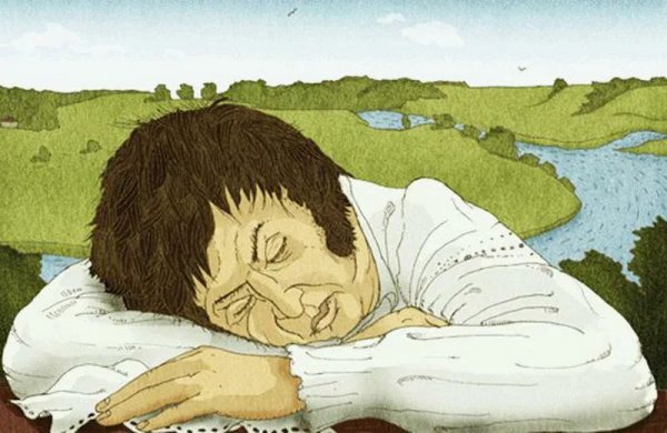 Сон Обломова коллаж