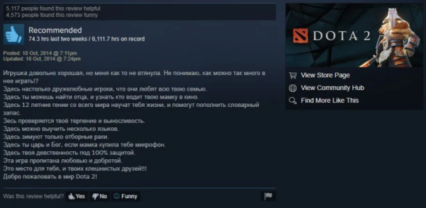 Смешные описания игр