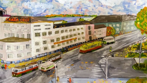 Рисунки города Архангельска