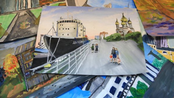 Рисунки города Архангельска