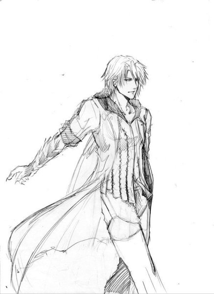 Данте Devil May Cry арт