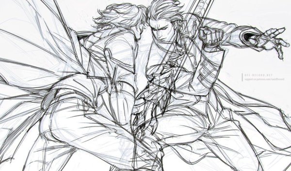 DMC Данте рисунок