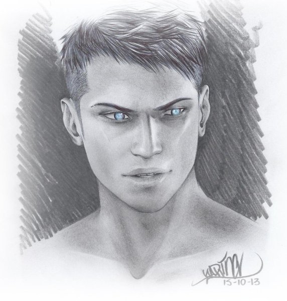Devil May Cry Данте скетчи