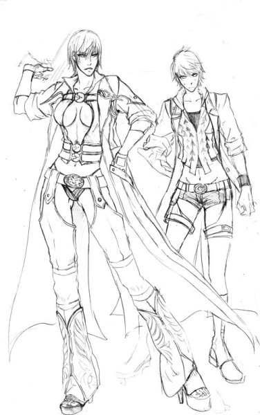 Данте Devil May Cry рисунок