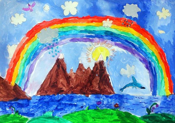 Рисование Радуга