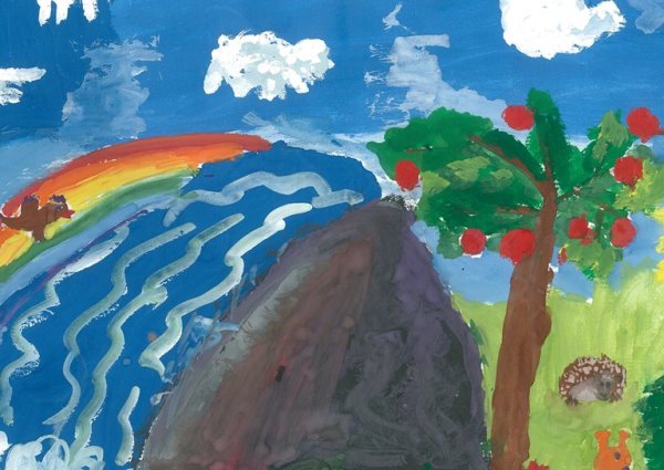 Удивительный мир природы рисунок