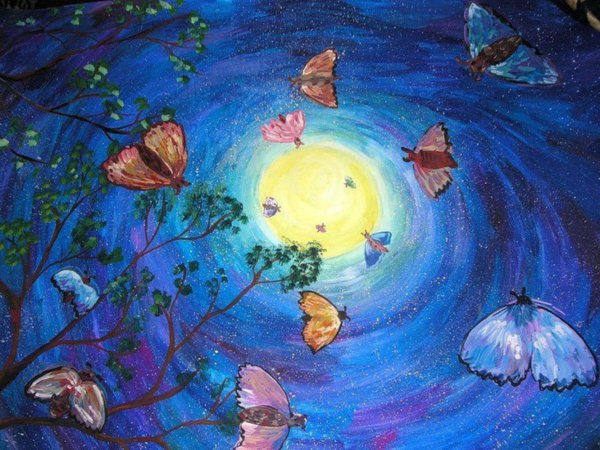 Сказочный мир красками