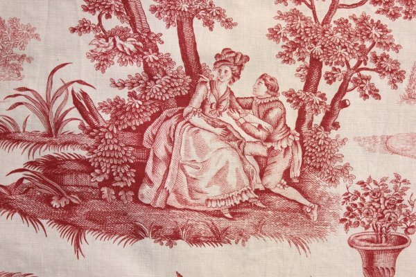 Стиль Туаль де жуи (toile de Jouy)