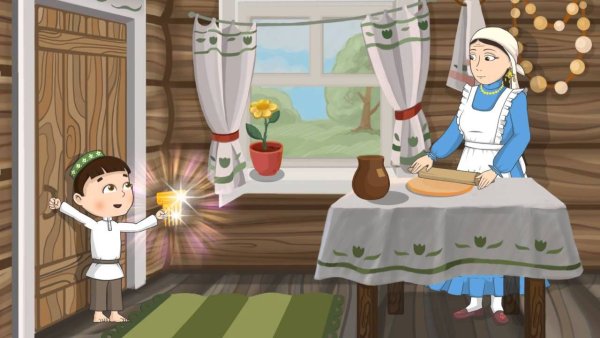 Раскраска Шурале Габдуллы Тукая