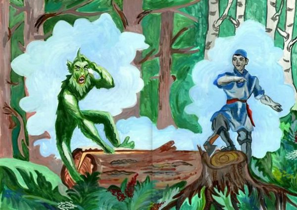 Рисунок Акбай Габдулла Тукай