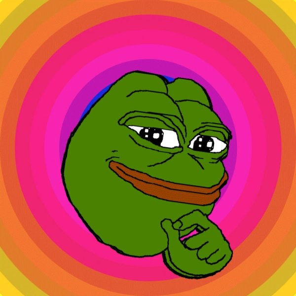 Жабка Пепе Радужная