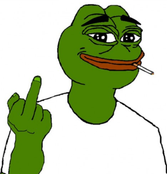 Лягушонок Пепе фак