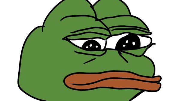 Лягушонок Пепе для срисовки