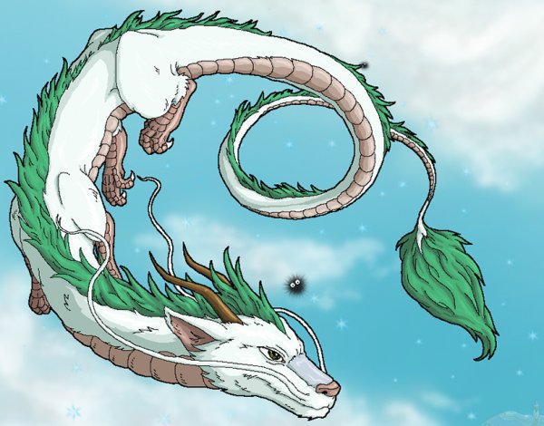 Haku Унесенные призраками дракон