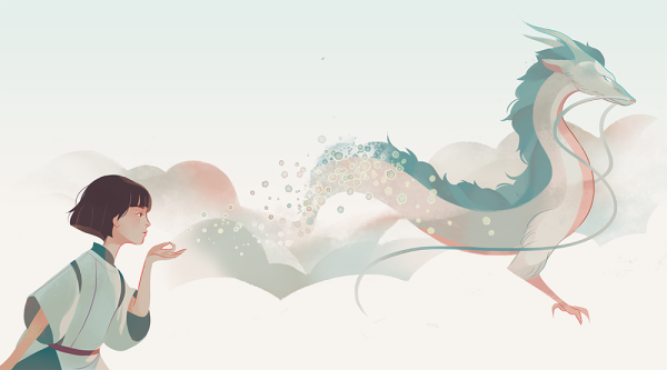 Хаяо Миядзаки Унесенные призраками Хаку