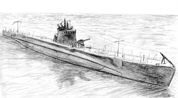 Батискаф раскраска