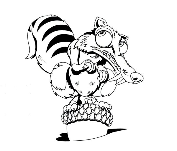 Белка из ледникового периода