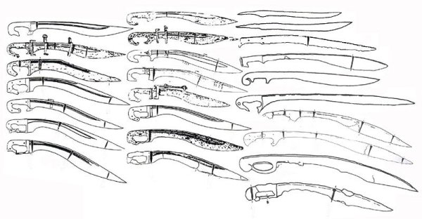 Меч кукри чертежи