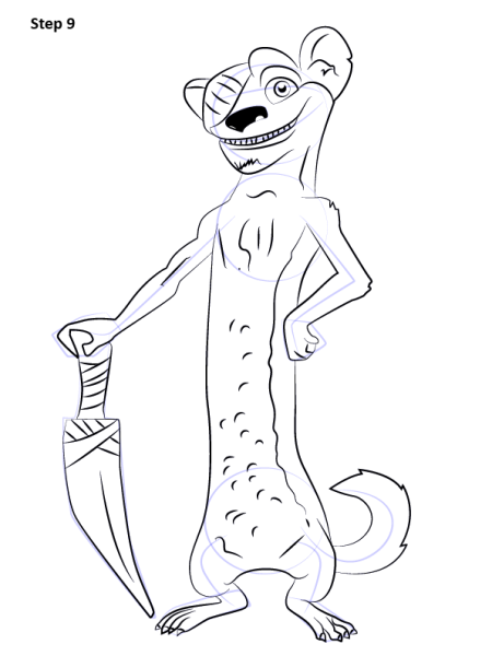 Раскраска Ледниковый период бак