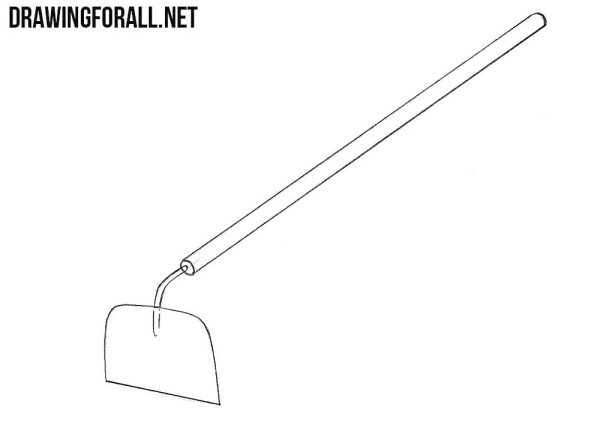 Тяпка раскраска