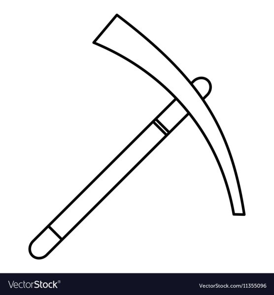 Контуры картинок: тяпка