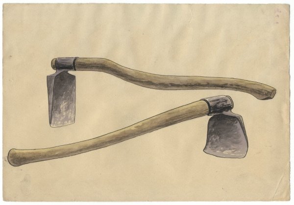 Мотыга древняя Русь