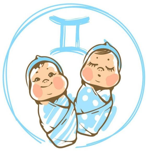 Близнецы знак зодиака детский