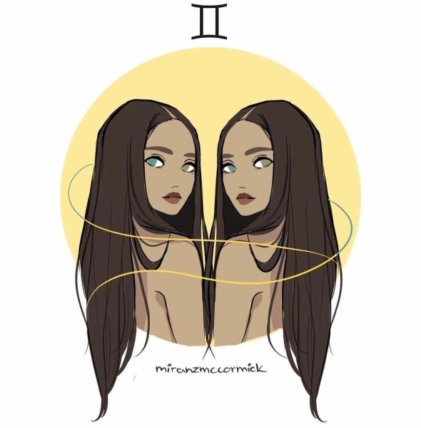 Близнецы в виде человека