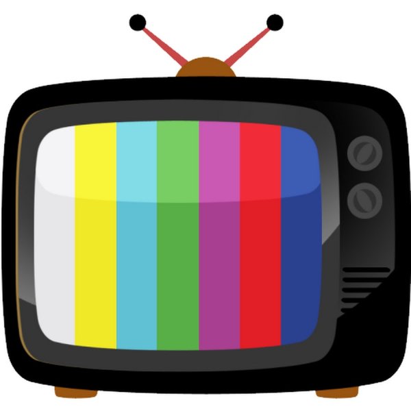 Разноцветный телевизор
