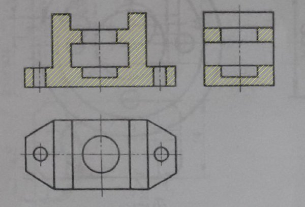 Задания по черчению сечения и разрезы