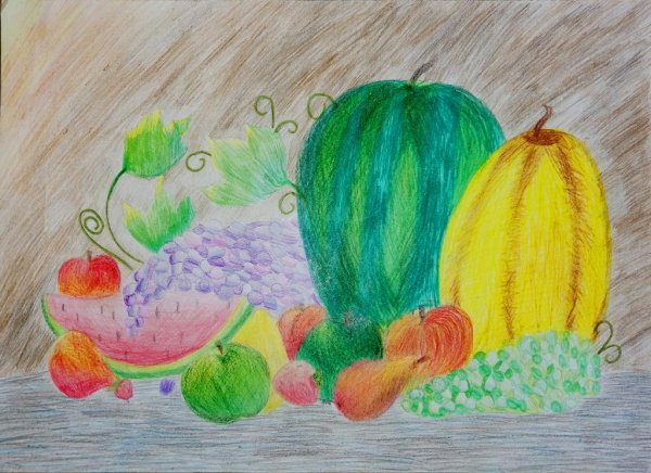 Кубанские овощи натюрморт