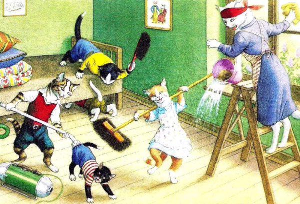 Альфред Майнзер кошки