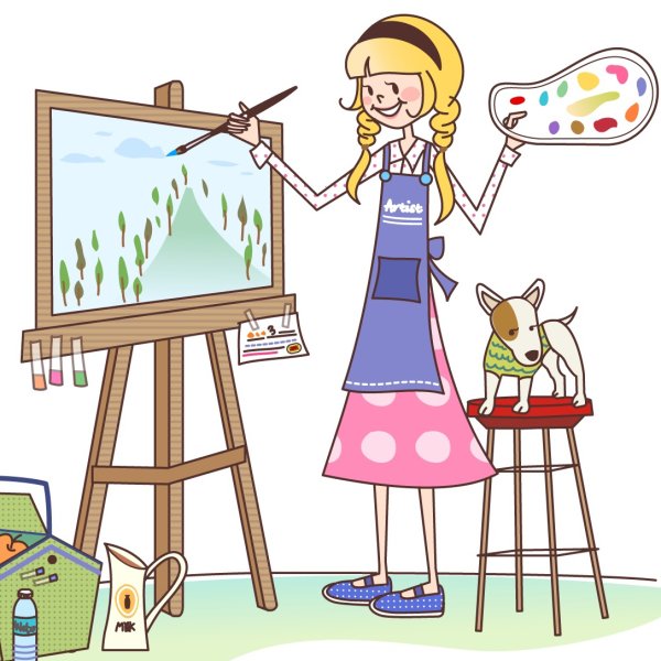 Художник рисунок