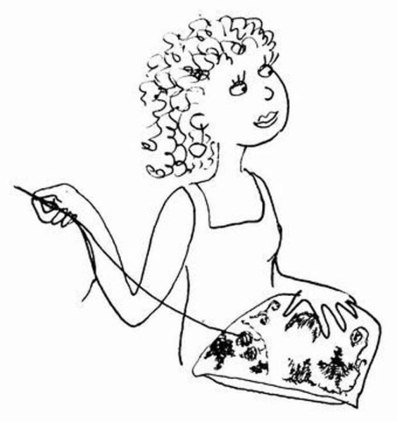 Девочка с иголкой