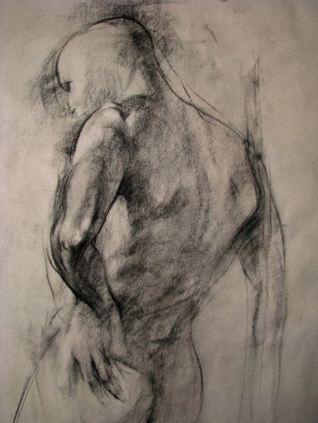 Женская натура для рисования