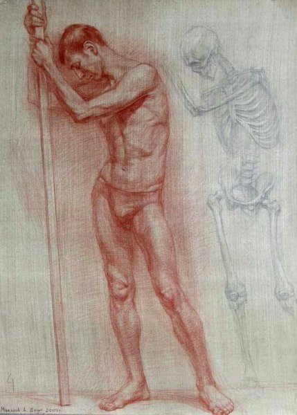 Германик Академический рисунок фигура Академия художеств