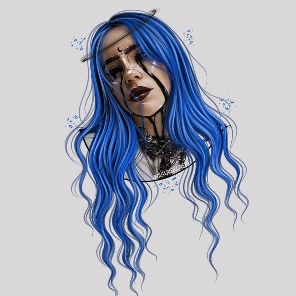 Билли Айлиш арт