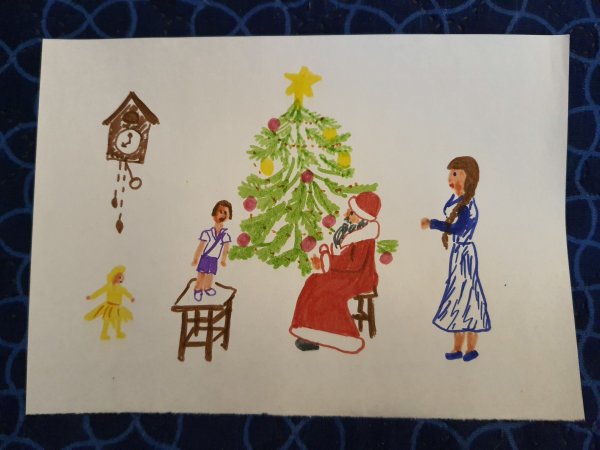 Рисунки на тему безопасная елка