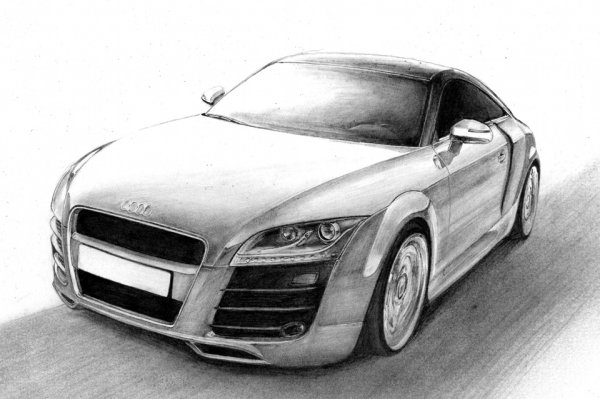 Машина рисунок