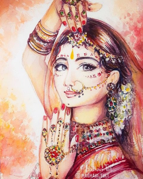 Радхарани Деви малышка