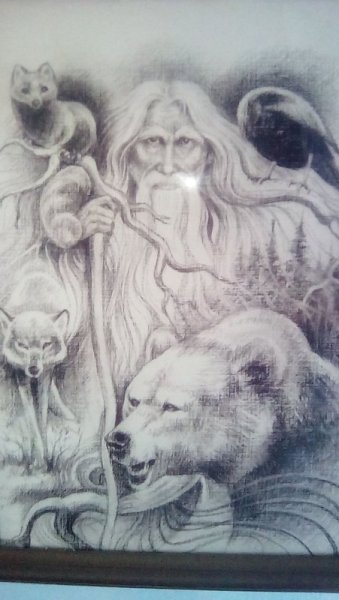 Якутский дух охоты Байанай