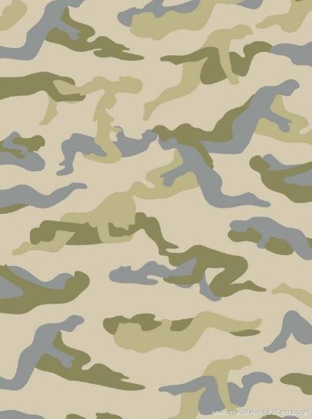 Темно зеленый камуфляж