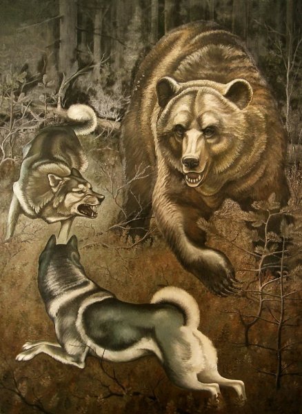 Якутский дух охоты Байанай